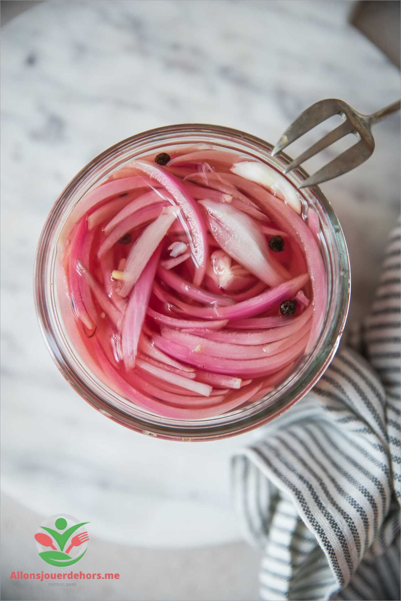 Conseils pour préparer des pickles d'oignon rouge savoureux