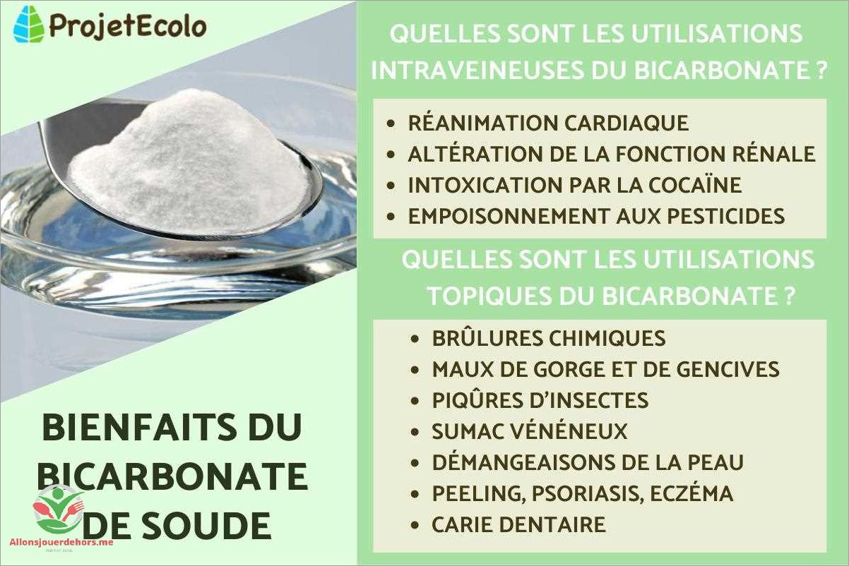 Bicarbonate de sodium bain de bouche  propriétés et utilisations