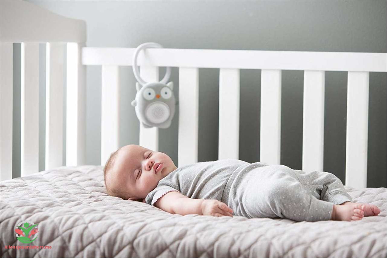 Le bruit blanc: faciliter le sommeil des bébés