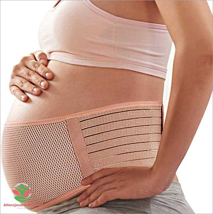Les différents types de ceintures de grossesse