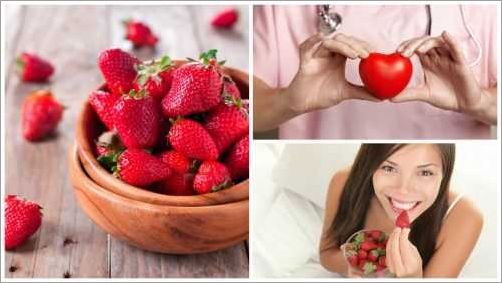 Les fraises, réduisent le risque de maladies cardiaques