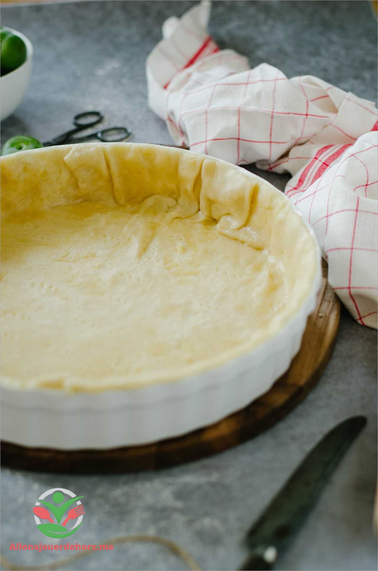 Comment préparer la pâte brisée sans beurre?
