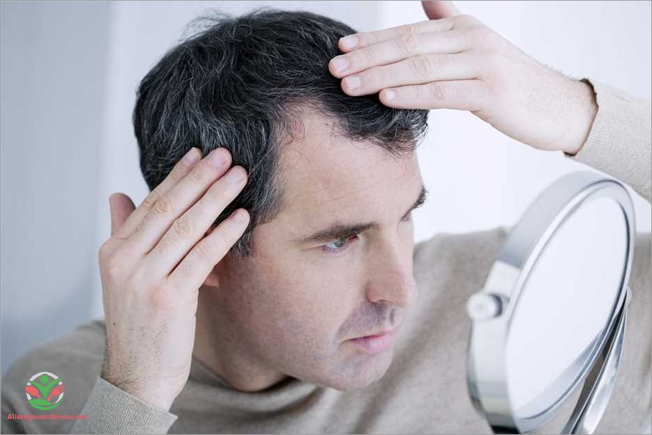 Perte de cheveux chez l'homme causes symptômes et traitements