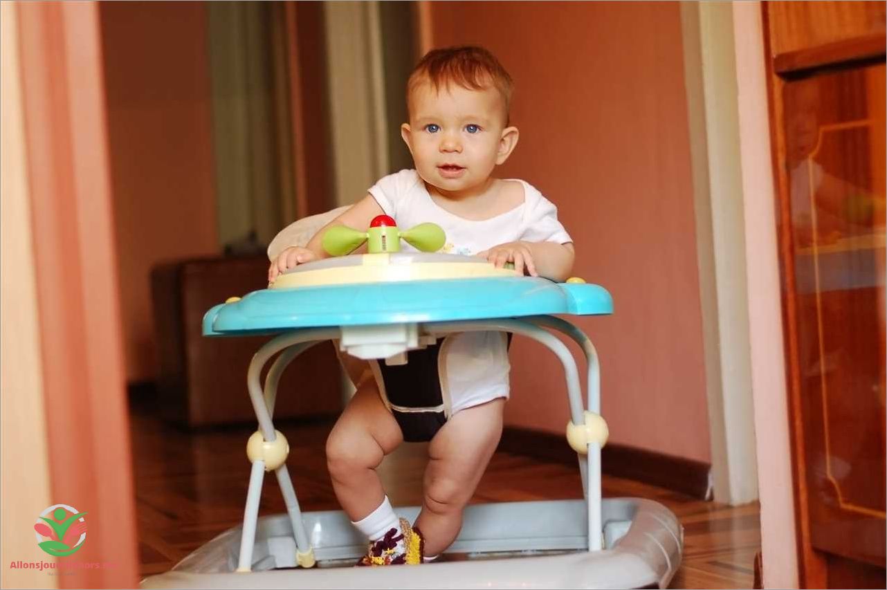 À quel âge peut-on utiliser un trotteur bébé?