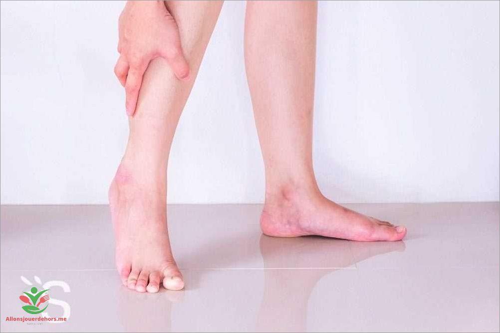 Fourmillements dans les pieds  causes symptômes et traitements