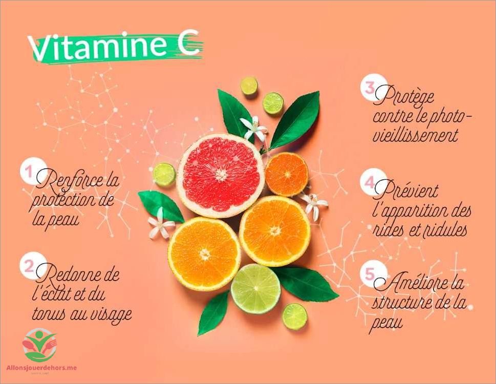 Les bienfaits de la vitamine C pour la santé